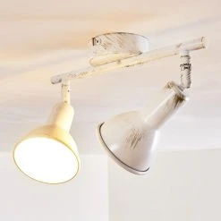 Hofstein Polmak Deckenspot Weiß, Gold, 2-flammig 24 Hofstein Polmak Deckenspot Weiß, Gold, 2-flammig -Bürolampen Verkäufe polmak deckenspot h3092330 do1 2