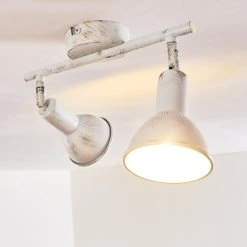 Hofstein Polmak Deckenspot Weiß, Gold, 2-flammig 26 Hofstein Polmak Deckenspot Weiß, Gold, 2-flammig -Bürolampen Verkäufe polmak deckenspot h3092330 do1 4