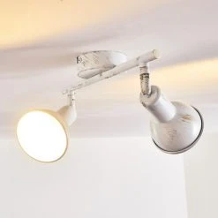 Hofstein Polmak Deckenspot Weiß, Gold, 2-flammig 28 Hofstein Polmak Deckenspot Weiß, Gold, 2-flammig -Bürolampen Verkäufe polmak deckenspot h3092330 do1 6