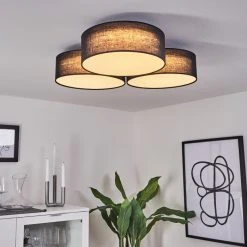 Hofstein Purus Deckenleuchte LED Schwarz, 1-flammig 19 Hofstein Purus Deckenleuchte LED Schwarz, 1-flammig -Bürolampen Verkäufe purus deckenleuchte h3437421 8