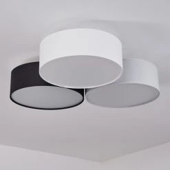 Hofstein Purus Deckenleuchte LED Schwarz, 1-flammig -Bürolampen Verkäufe purus deckenleuchte h3437445 7