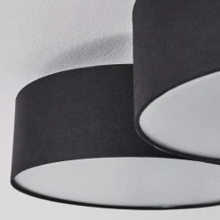 Hofstein Purus Deckenleuchte LED Schwarz, 1-flammig -Bürolampen Verkäufe purus deckenleuchte h3437490 2