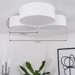 Hofstein Purus Deckenleuchte LED Wei&szlig;, 1-flammig -Bürolampen Verkäufe purus deckenleuchte h3439111 3