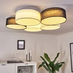 Hofstein Purus Deckenleuchte LED Schwarz, 1-flammig -Bürolampen Verkäufe purus deckenleuchte h3445501 6