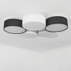 Hofstein Purus Deckenleuchte LED Schwarz, 1-flammig -Bürolampen Verkäufe purus deckenleuchte h3445501 7