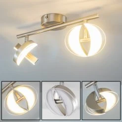 Hofstein Puslinch Deckenspot LED Nickel-Matt, 4-flammig