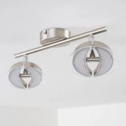 Hofstein Puslinch Deckenspot LED Nickel-Matt, 4-flammig -Bürolampen Verkäufe puslinch deckenspot h3009864 9