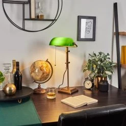 Hofstein Ragaz Bankerlampe Bronze, 1-flammig -Bürolampen Verkäufe ragaz bankerlampe h3547670 6