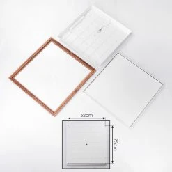 Hofstein Raimea Deckenpanel LED Weiß, 1-flammig -Bürolampen Verkäufe raimea deckenpanel h3439234 4