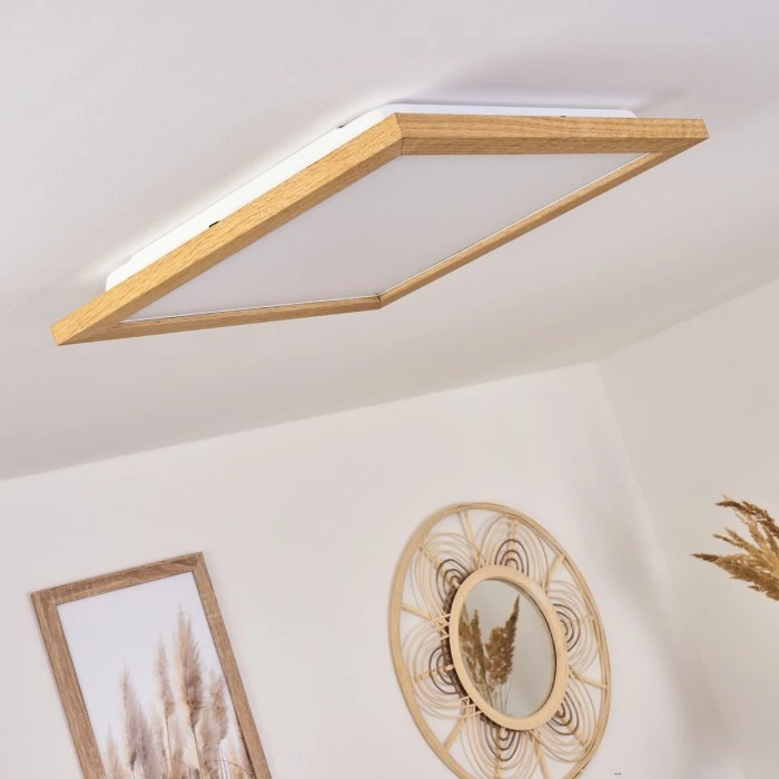 Hofstein Raimea Deckenpanel LED Weiß, 1-flammig 2 Hofstein Raimea Deckenpanel LED Weiß, 1-flammig – Bild 2