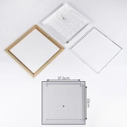 Hofstein Raimea Deckenpanel LED Weiß, 1-flammig 16 Hofstein Raimea Deckenpanel LED Weiß, 1-flammig -Bürolampen Verkäufe raimea deckenpanel h3439272 4