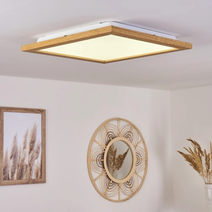 Hofstein Raimea Deckenpanel LED Weiß, 1-flammig 9 Hofstein Raimea Deckenpanel LED Weiß, 1-flammig – Bild 9