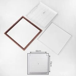 Hofstein Raimea Deckenpanel LED Wei&szlig;, 1-flammig -Bürolampen Verkäufe raimea deckenpanel h3439357 4