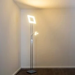 Reality Avignon Deckenfluter LED Chrom, 2-flammig -Bürolampen Verkäufe reality avignon deckenfluter r42782106 11