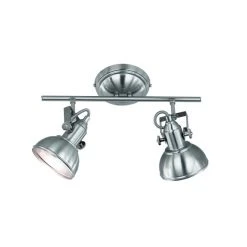 Reality GINA Deckenspot Nickel-Matt, 2-flammig