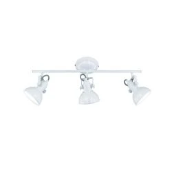 Reality GINA Deckenspot Weiß, 3-flammig