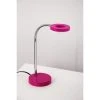 Reality RENNES Schreibtischleuchte LED Chrom, Weiß, Lila, 1-flammig
