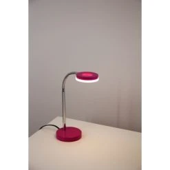 Reality RENNES Schreibtischleuchte LED Chrom, Weiß, Lila, 1-flammig -Bürolampen Verkäufe reality rennes schreibtischleuchte r52411192 3