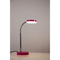 Reality RENNES Schreibtischleuchte LED Chrom, Weiß, Lila, 1-flammig -Bürolampen Verkäufe reality rennes schreibtischleuchte r52411192 4