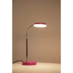 Reality RENNES Schreibtischleuchte LED Chrom, Weiß, Lila, 1-flammig -Bürolampen Verkäufe reality rennes schreibtischleuchte r52411192 5
