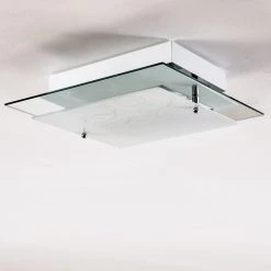 Hofstein Riad Deckenleuchte Transparent, Klar, 2-flammig -Bürolampen Verkäufe riad deckenleuchte h06 11