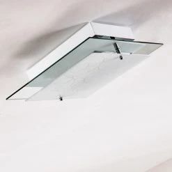 Hofstein Riad Deckenleuchte Transparent, Klar, 2-flammig -Bürolampen Verkäufe riad deckenleuchte h06 15