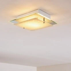 Hofstein Riad Deckenleuchte Transparent, Klar, 2-flammig -Bürolampen Verkäufe riad deckenleuchte h06 2