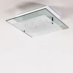 Hofstein Riad Deckenleuchte Transparent, Klar, 2-flammig -Bürolampen Verkäufe riad deckenleuchte h06 5