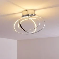 Hofstein Ringos Deckenleuchte LED Chrom, 1-flammig -Bürolampen Verkäufe ringos deckenleuchte h165691 do1 2