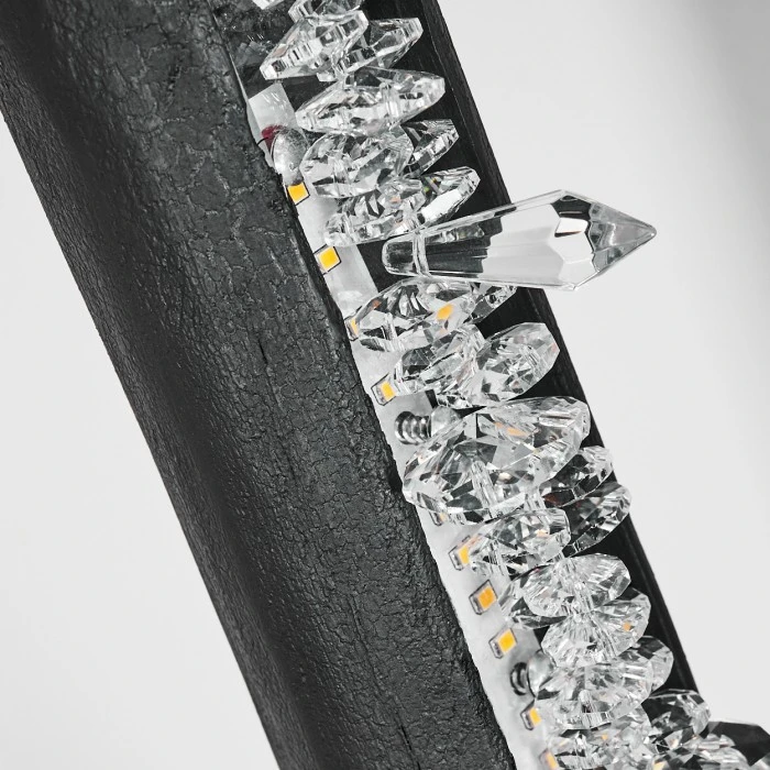 Hofstein Rodeche Stehleuchte LED Messing, Schwarz, 1-flammig 6 Hofstein Rodeche Stehleuchte LED Messing, Schwarz, 1-flammig – Bild 6