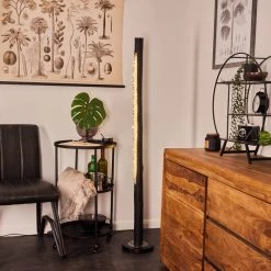 Hofstein Rodeche Stehleuchte LED Nickel-Matt, Schwarz, 1-flammig -Bürolampen Verkäufe rodeche stehleuchte h3439401 10