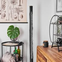 Hofstein Rodeche Stehleuchte LED Nickel-Matt, Schwarz, 1-flammig -Bürolampen Verkäufe rodeche stehleuchte h3439401 11