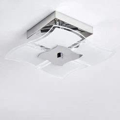 Hofstein Rom Deckenleuchte Chrom, 4-flammig -Bürolampen Verkäufe rom deckenleuchte w29356f 3 3