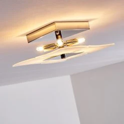 Hofstein Rom Deckenleuchte Chrom, 4-flammig -Bürolampen Verkäufe rom deckenleuchte w29356f 3 6