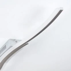 Hofstein Rosselo Deckenleuchte LED Nickel-Matt, 1-flammig -Bürolampen Verkäufe rosselo deckenleuchte h167534 2