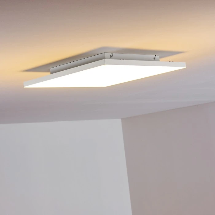 Hofstein Salmi Deckenpanel LED Weiß, 1-flammig, Fernbedienung 5 Hofstein Salmi Deckenpanel LED Weiß, 1-flammig, Fernbedienung – Bild 5