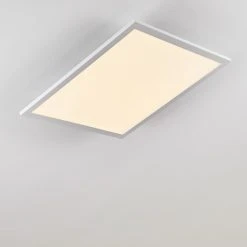 Hofstein Salmi Deckenpanel LED Aluminium, Weiß, 1-flammig, Fernbedienung 35 Hofstein Salmi Deckenpanel LED Aluminium, Weiß, 1-flammig, Fernbedienung -Bürolampen Verkäufe salmi deckenpanel h3311974 15