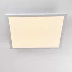 Hofstein Salmi Deckenpanel LED Aluminium, Weiß, 1-flammig, Fernbedienung -Bürolampen Verkäufe salmi deckenpanel h3311998 17