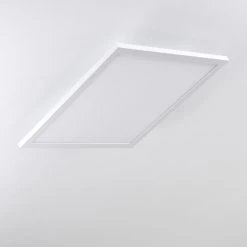 Hofstein Salmi Deckenpanel LED Wei&szlig;, 1-flammig, Fernbedienung, Farbwechsler -Bürolampen Verkäufe salmi deckenpanel h3325452 12