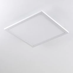 Hofstein Salmi Deckenpanel LED Wei&szlig;, 1-flammig, Fernbedienung, Farbwechsler -Bürolampen Verkäufe salmi deckenpanel h3325452 6