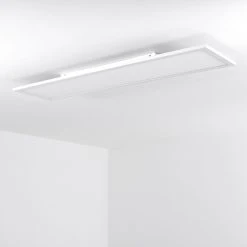 Hofstein Salmi Deckenpanel LED Wei&szlig;, 1-flammig, Fernbedienung, Farbwechsler -Bürolampen Verkäufe salmi deckenpanel h3325506 18