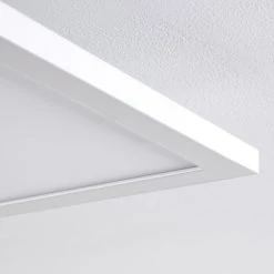 Hofstein Salmi Deckenpanel LED Wei&szlig;, 1-flammig, Fernbedienung, Farbwechsler -Bürolampen Verkäufe salmi deckenpanel h3325506 21