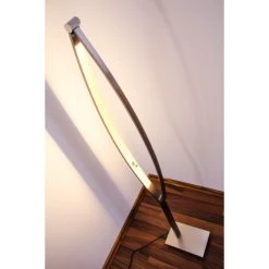 Hofstein Santa Marta Stehleuchte LED Nickel-Matt, Chrom, 1-flammig -Bürolampen Verkäufe santa marta stehleuchte h3003121 13
