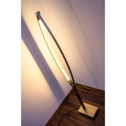 Hofstein Santa Marta Stehleuchte LED Nickel-Matt, Chrom, 1-flammig -Bürolampen Verkäufe santa marta stehleuchte h3003121 2