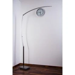 Hofstein Santa Marta Stehleuchte LED Nickel-Matt, Chrom, 1-flammig -Bürolampen Verkäufe santa marta stehleuchte h3003138 15