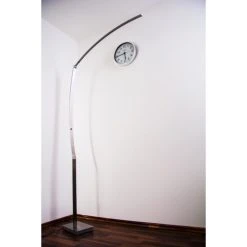 Hofstein Santa Marta Stehleuchte LED Nickel-Matt, Chrom, 1-flammig -Bürolampen Verkäufe santa marta stehleuchte h3003138 17
