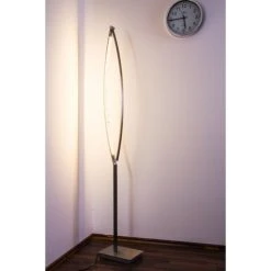 Hofstein Santa Marta Stehleuchte LED Nickel-Matt, Chrom, 1-flammig -Bürolampen Verkäufe santa marta stehleuchte h3003138 20