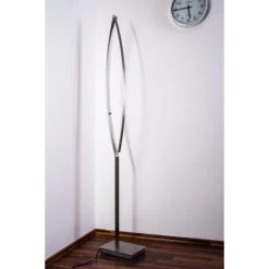 Hofstein Santa Marta Stehleuchte LED Nickel-Matt, Chrom, 1-flammig -Bürolampen Verkäufe santa marta stehleuchte h3003138 22