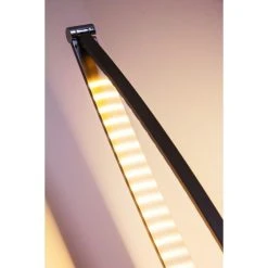 Hofstein Santa Marta Stehleuchte LED Nickel-Matt, Chrom, 1-flammig -Bürolampen Verkäufe santa marta stehleuchte h3003138 23