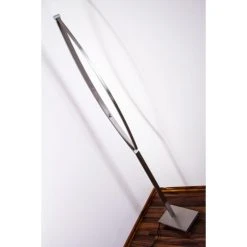 Hofstein Santa Marta Stehleuchte LED Nickel-Matt, Chrom, 1-flammig -Bürolampen Verkäufe santa marta stehleuchte h3003138 24